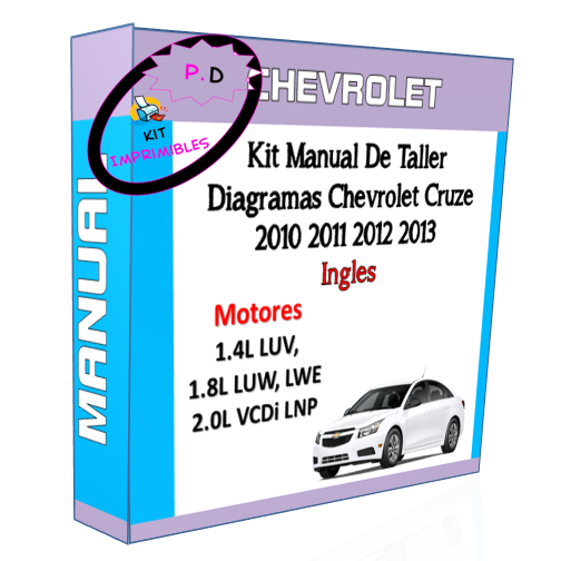 Manual Taller Diagramas chevrolet Cruze 2010 2011 2012 2013