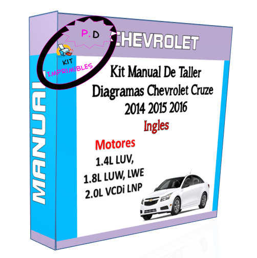 Manual De Taller Diagramas Chevrolet Cruze 2014 2015 2016