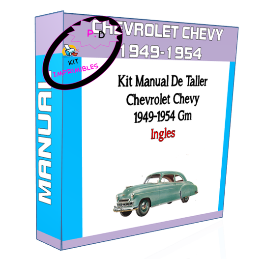 Manual De Taller Chevrolet Chevy 1949-1954 Gm Ingles