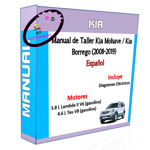 Manual de Taller Kia Mohave/ Kia Borrego (2008-2019) Español