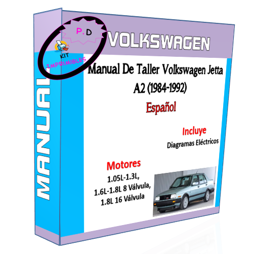 Manual De Taller Volkswagen Jetta A2 (1984-1992) En Español