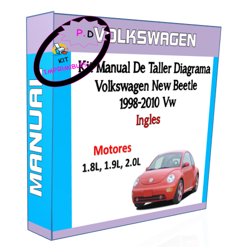 Manual De Taller Diagrama Volkswagen New Beetle 1998-2010 Vw