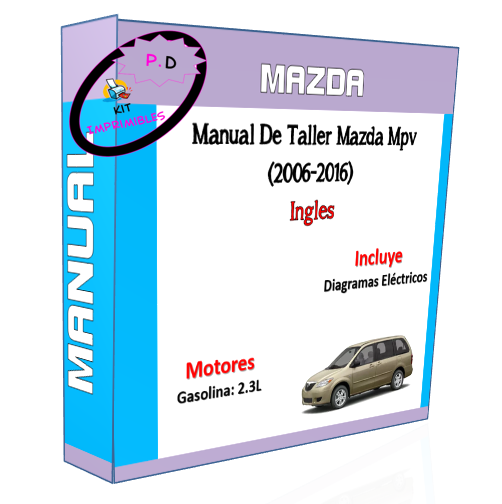 Manual De Taller Mazda Mpv (2006-2016) Inglés