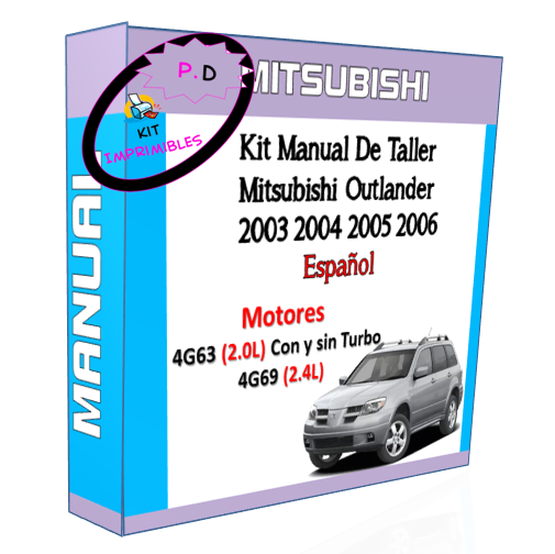 Manual de Taller Mitsubishi Outlander 2003 2004 2005 2006