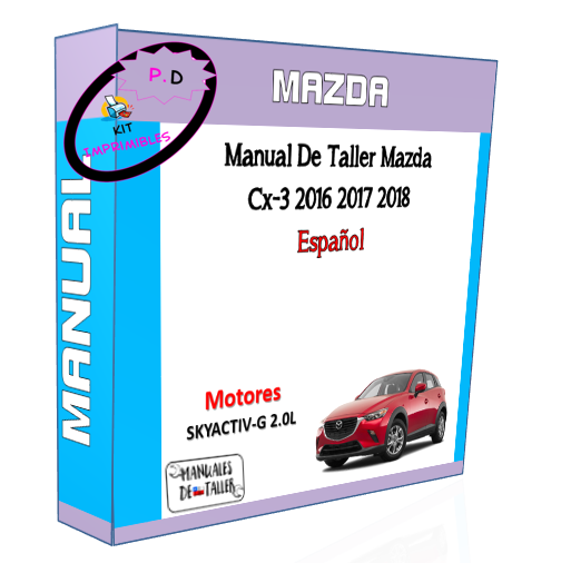 Manual De Taller Mazda Cx-3 2016 2017 2018 En Español