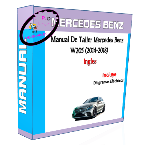 Manual De Taller Mercedes Benz W205 (2014-2018) Ingles