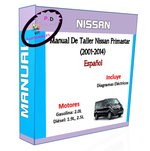 Manual De Taller Nissan Primastar (2001-2014) En Español