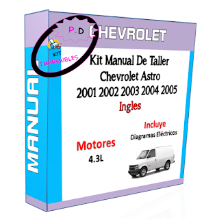 Manual De Taller Chevrolet Astro 2001 2002 2003 2004 2005