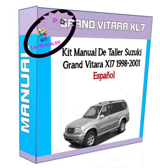 Manual De Taller Suzuki Grand Vitara Xl7 1998-2001