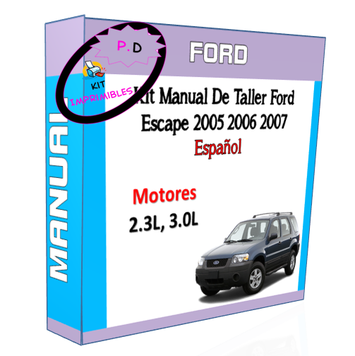 Manual De Taller Ford Escape 2005 2006 2007 Español