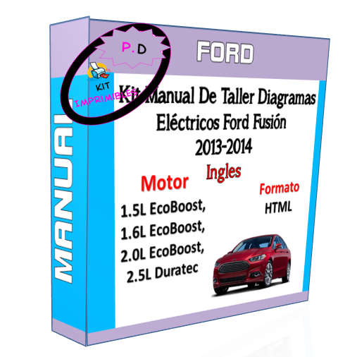 Manual De Taller Diagramas Electricos Ford Fusion 2013-2014