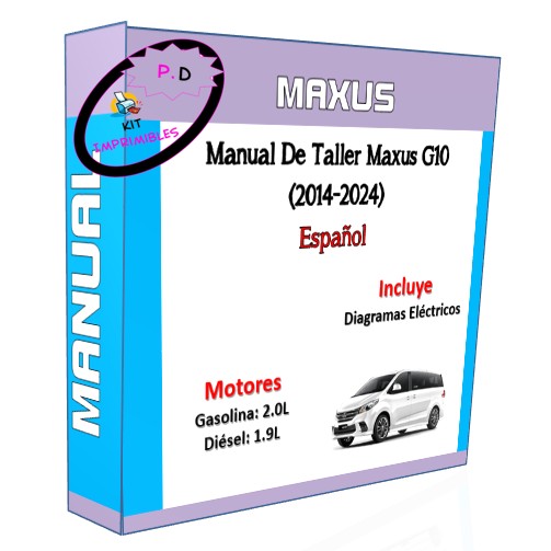 Manual De Taller Maxus G10 (2014-2024) En Español