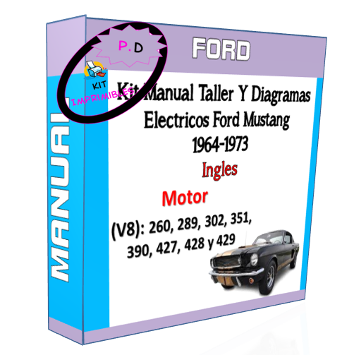 Manual Taller Y Diagramas Electricos Ford Mustang 1964-1973