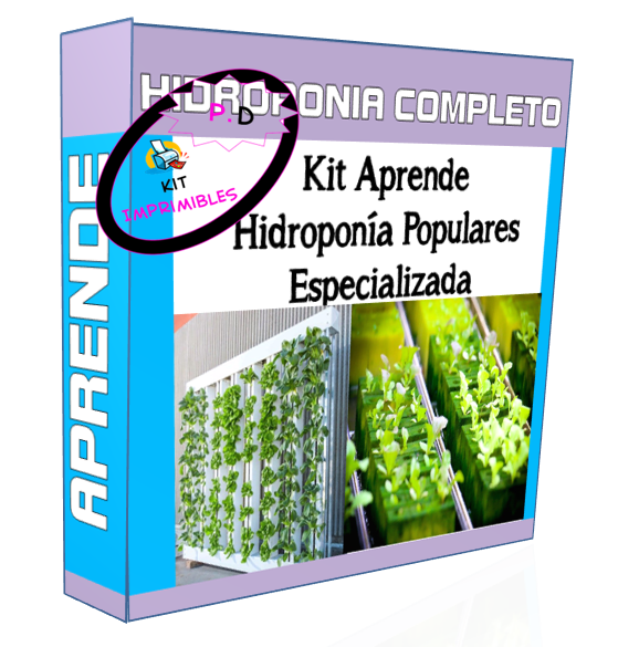 Kit Aprende Hidroponia Populares Especializadas