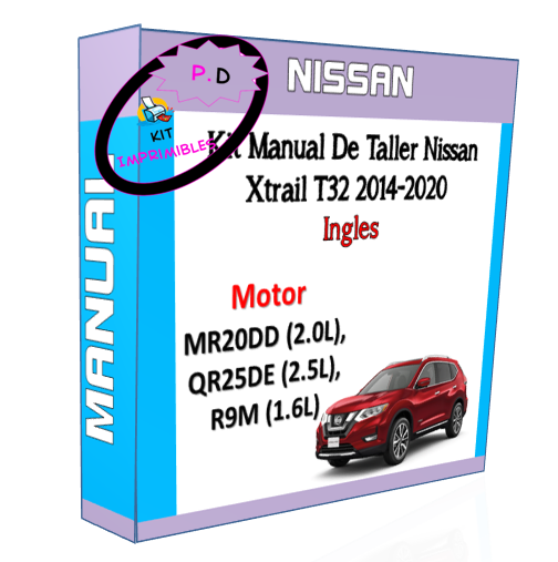 Manual De Taller Nissan Xtrail T32 2014 2015 2016 2017-2020