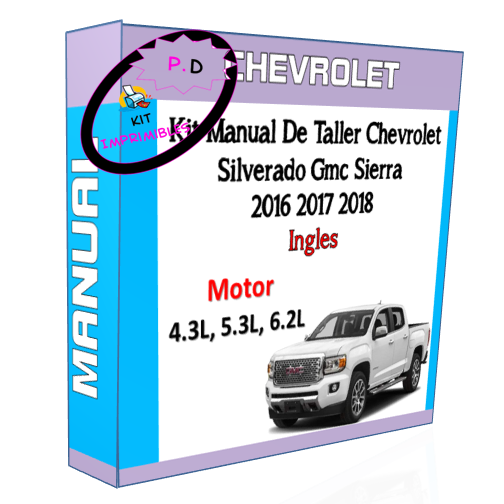 Manual Taller Chevrolet Silverado Gm Sierra 2016 2017 2018