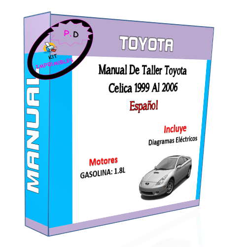 Manual De Taller Toyota Celica 1999 Al 2006 En Español