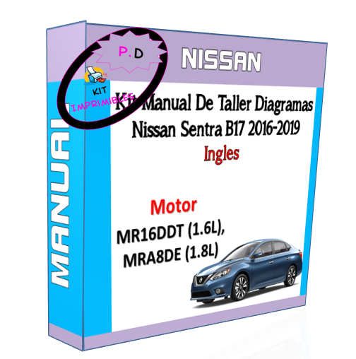 Manual De Taller Diagramas Nissan Sentra B17 2016-2019