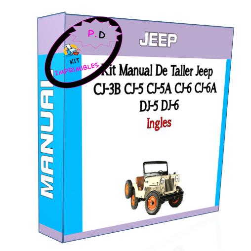 Manual De Taller Jeep Cj-3b Cj-5 Cj-5a Cj-6 Cj-6a Dj-5 Dj-6