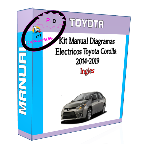 Diagramas Electricos Toyota Corolla 2014-2019 Ingles