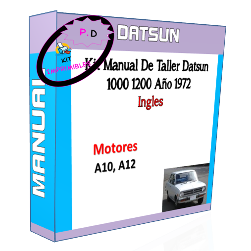 Manual De Taller Datsun 1000 1200 Año 1972