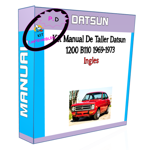 Manual De Taller Datsun 1200 B110 1969-1973