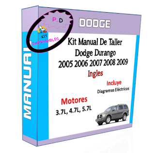 Manual De Taller Dodge Durango 2005 2006 2007 2008 2009