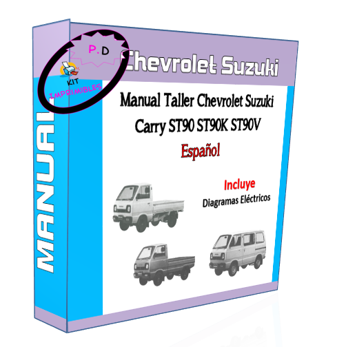 Manual De Taller Chevrolet Suzuki Carry ST90 ST90K ST90V Esp