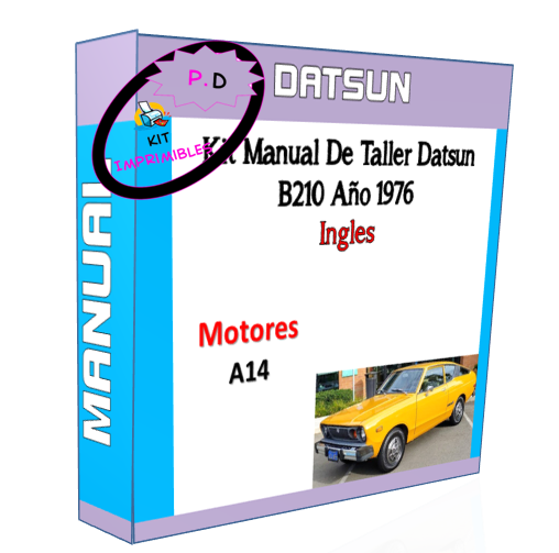 Manual De Taller Datsun B210 Año 1976