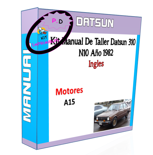 Manual De Taller Datsun 310 N10 Año 1982