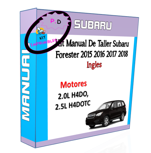 Manual De Taller Subaru Forester 2015 2016 2017 2018