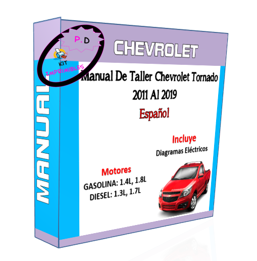 Manual De Taller Chevrolet Tornado 2011 Al 2019 En Español