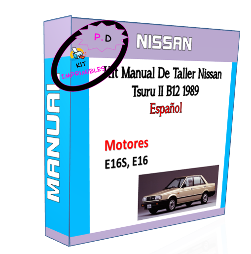 Manual De Taller Nissan Tsuru II B12 1989 Español