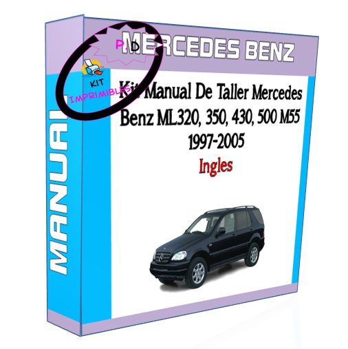 Manual Taller Mercedes Benz ML320,350,430,500 M55 1997-2005