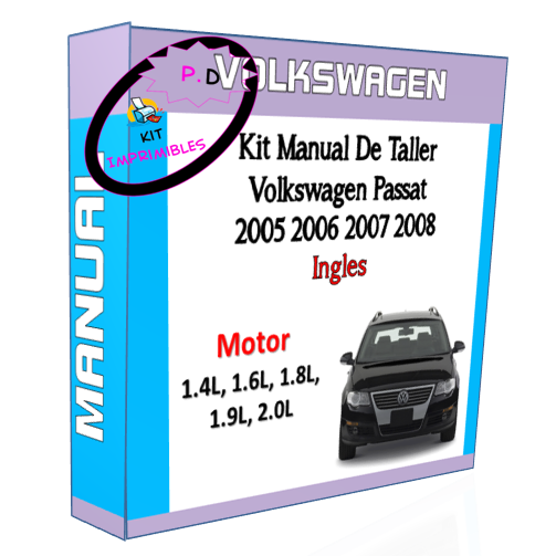 Manual De Taller Volkswagen Passat 2005 2006 2007 2008