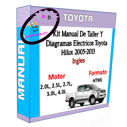 Manual Taller Y Diagramas Electricos Toyota Hilux 2005-2013