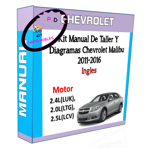 Manual De Taller Y Diagramas Chevrolet Malibu 2011-2016