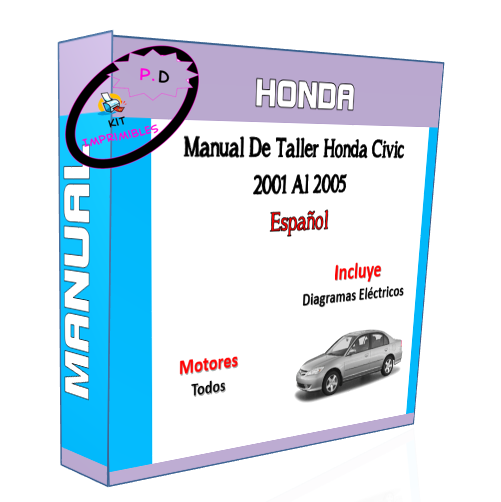 Manual De Taller Honda Civic 2001 2002 2003 2004 2005 Esp.