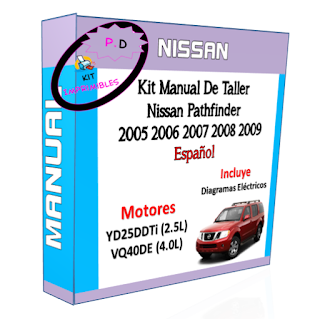 Manual De Taller Nissan Pathfinder 2005 2006 2007 2008 2009