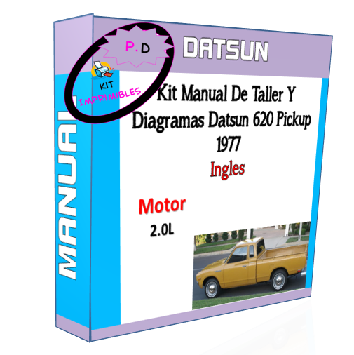 Manual De Taller Y Diagrama Electrico Datsun 620 Pickup 1977