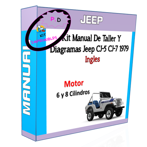 Manual De Taller Y Diagramas Jeep Cj-5 Cj-7 1979