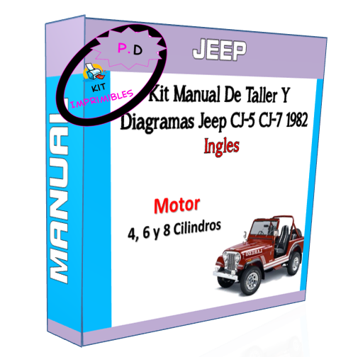 Manual De Taller Y Diagramas Jeep Cj-5 Cj-7 1982