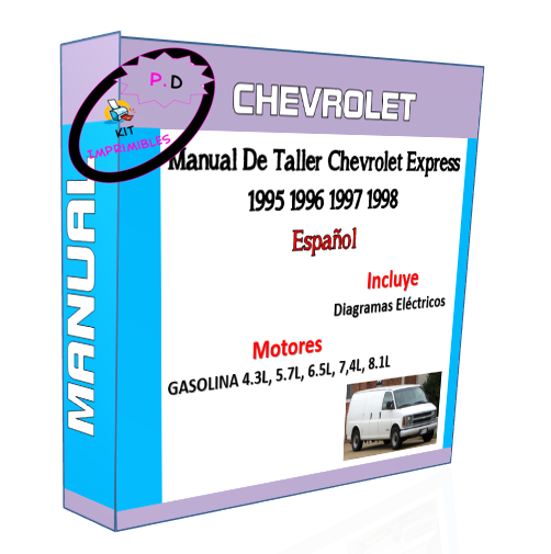 Manual De Taller Chevrolet Express 1995 1996 1997 1998 Esp.