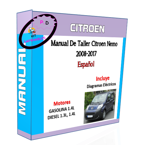 Manual De Taller Citroen Nemo 2008-2017 En Español