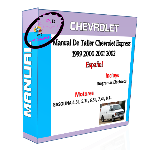 Manual De Taller Chevrolet Express 1999 2000 2001 2002 Esp.