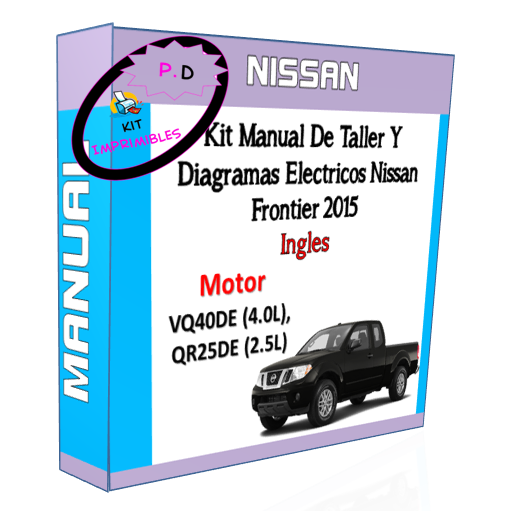 Manual De Taller Y Diagramas Electricos Nissan Frontier 2015