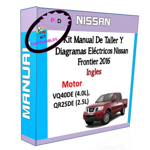 Manual De Taller Y Diagramas Electricos Nissan Frontier 2016