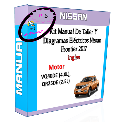 Manual De Taller Y Diagramas Electricos Nissan Frontier 2017