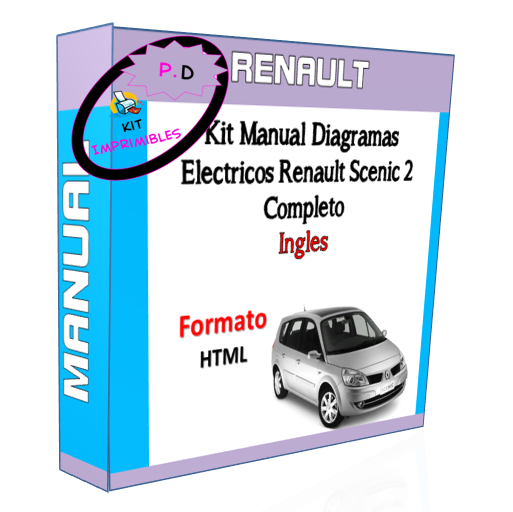 Diagramas Eléctricos Renault Scenic 2 Completo