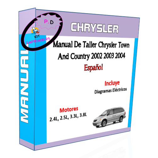 Manual Taller Chrysler Town And Country 2002 2003 2004 Esp